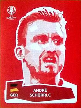 2016 Panini UEFA Euro Stickers - Coca-Cola Germany #NNO André Schürrle Front