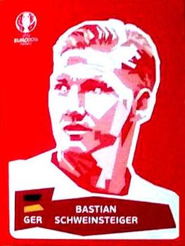 2016 Panini UEFA Euro Stickers - Coca-Cola Germany #NNO Bastian Schweinsteiger Front