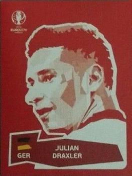 2016 Panini UEFA Euro Stickers - Coca-Cola Germany #NNO Julian Draxler Front
