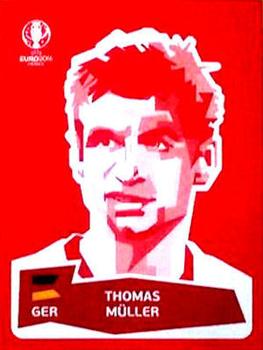 2016 Panini UEFA Euro Stickers - Coca-Cola Germany #NNO Thomas Müller Front