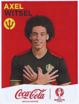 2016 Panini UEFA Euro Stickers - Coca-Cola Belgium #NNO Axel Witsel Front