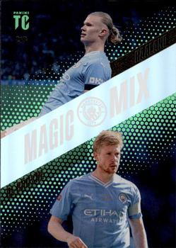 2024 Panini Top Class #218 Erling Haaland / Kevin De Bruyne Front