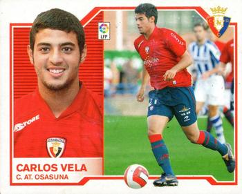 2007-08 Panini Liga Este Stickers - Ultimos Fichajes #38 Carlos Vela Front