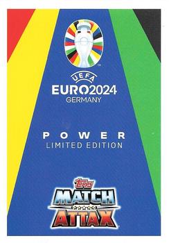 2024 Topps Match Attax Euro 2024 Germany - Limited Edition #LE1 Power Back