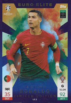 2024 Topps Match Attax Euro 2024 Germany - Limited Edition #LE2 Cristiano Ronaldo Front