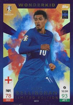 2024 Topps Match Attax Euro 2024 Germany - Limited Edition #LE3 Jude Bellingham Front