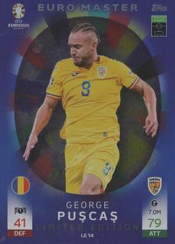 2024 Topps Match Attax Euro 2024 Germany - Limited Edition #LE14 George Pușcaș Front