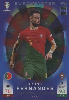 2024 Topps Match Attax Euro 2024 Germany - Limited Edition #LE15 Bruno Fernandes Front