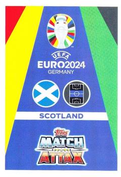 2024 Topps Match Attax Euro 2024 Germany - Limited Edition #LE16 Scott McTominay Back