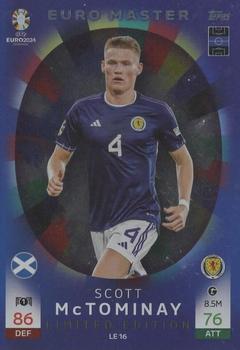 2024 Topps Match Attax Euro 2024 Germany - Limited Edition #LE16 Scott McTominay Front