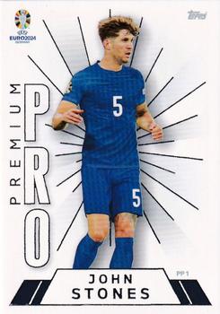 2024 Topps Match Attax Euro 2024 Germany - Premium Pro Limited Edition #PP1 John Stones Front