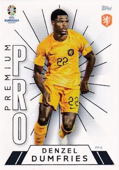 2024 Topps Match Attax Euro 2024 Germany - Premium Pro Limited Edition #PP6 Denzel Dumfries Front