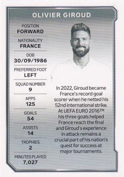 2024 Topps Match Attax Euro 2024 Germany - Premium Pro Limited Edition #PP4 Olivier Giroud Back