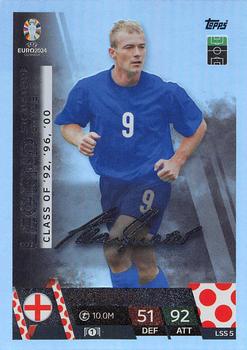 2024 Topps Match Attax Euro 2024 Germany - Legend Signature Style #LSS5 Alan Shearer Front