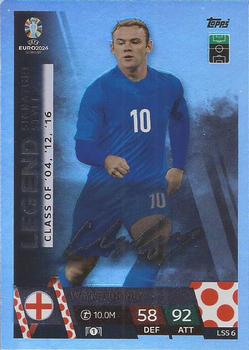 2024 Topps Match Attax Euro 2024 Germany - Legend Signature Style #LSS6 Wayne Rooney Front