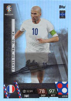 2024 Topps Match Attax Euro 2024 Germany - Legend Signature Style #LSS8 Zinédine Zidane Front