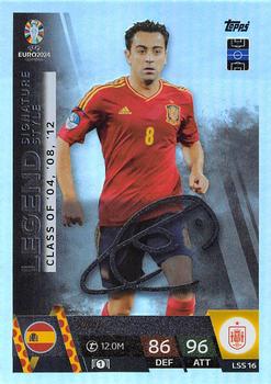 2024 Topps Match Attax Euro 2024 Germany - Legend Signature Style #LSS16 Xavi Front