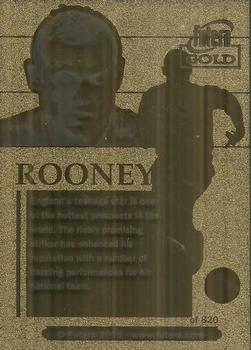 2005 Futera Unique World Football - Gold #G7 Wayne Rooney Back