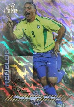 2003 Futera Platinum World Football - Power Play #PP8 Ronaldo Front
