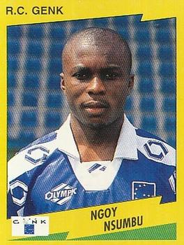 1997-98 Panini Football 98 (Belgium) #136 Ngoy Nsumbu Front
