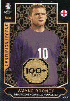 2024 Topps Match Attax Euro 2024 Germany - Centurion Relic #CM5 Wayne Rooney Front