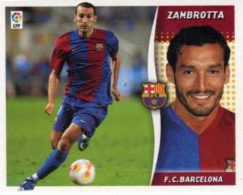 2006-07 Panini Liga Este Stickers - Ultimos Fichajes #12 Zambrotta Front