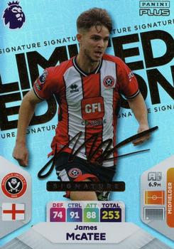 2024 Panini Adrenalyn XL Premier League Plus - Limited Edition Printed Siganutre #NNO James McAtee Front