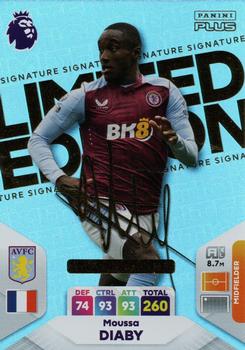 2024 Panini Adrenalyn XL Premier League Plus - Limited Edition Printed Siganutre #NNO Moussa Diaby Front