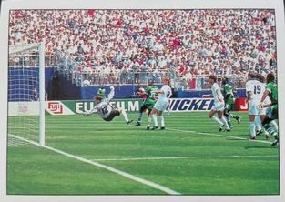 1994-95 Panini Supercalcio Stickers - L'Italia a USA '94 / Grazie, Azzurri! #P5 Italia vs Nigeria Front