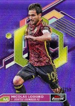 2023 Finest MLS - Purple Refractor #57 Nicolás Lodeiro Front