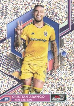 2023 Finest MLS - Speckle Refractor #31 Cristian Arango Front