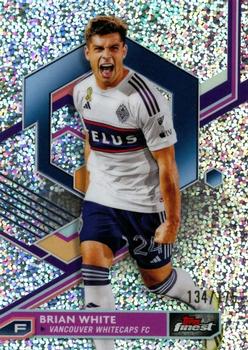 2023 Finest MLS - Speckle Refractor #72 Brian White Front