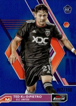 2023 Finest MLS - Blue Refractor #59 Ted Ku-DiPietro Front