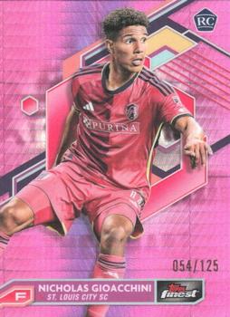 2023 Finest MLS - Pink Prism Refractor #26 Nicholas Gioacchini Front