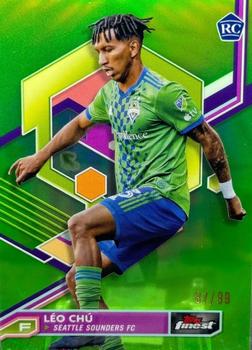 2023 Finest MLS - Neon Green Refractor #61 Léo Chú Front