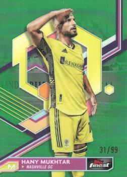 2023 Finest MLS - Neon Green Refractor #75 Hany Mukhtar Front