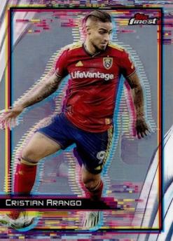 2023 Finest MLS - Base Set Hologlow Variation #H-3 Cristian Arango Front