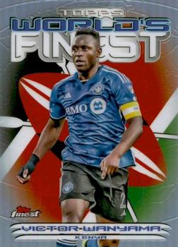 2023 Finest MLS - 2000 Topps World's Finest #WF-2 Victor Wanyama Front