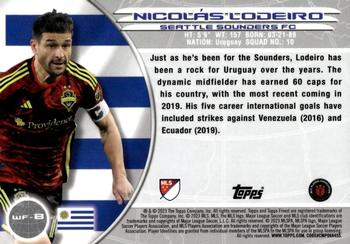 2023 Finest MLS - 2000 Topps World's Finest #WF-8 Nicolás Lodeiro Back