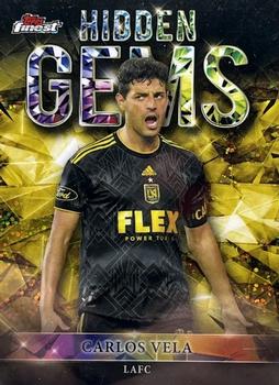 2023 Finest MLS - Hidden Gems #HG-13 Carlos Vela Front