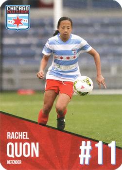 2015 Chicago Red Stars #NNO Rachel Quon Front