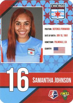 2015 Chicago Red Stars #NNO Samantha Johnson Back