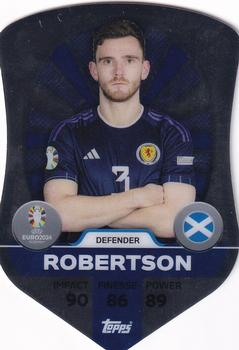 2024 Topps Match Attax Euro 2024 Germany - Chrome Pro Elite Shield #SC7 Andy Robertson Front