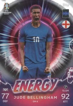 2024 Topps Match Attax Euro 2024 Germany - Energy #GM4 Jude Bellingham Front