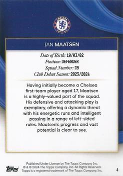 2023-24 Topps Chelsea Team Set #4 Ian Maatsen Back