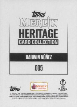 2023-24 Merlin Heritage UEFA Club Competitions #005 Darwin Núñez Back
