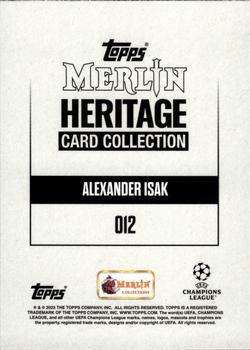 2023-24 Merlin Heritage UEFA Club Competitions #012 Alexander Isak Back