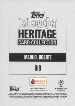 2023-24 Merlin Heritage UEFA Club Competitions #016 Manuel Ugarte Back
