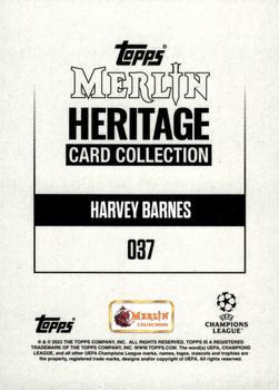 2023-24 Merlin Heritage UEFA Club Competitions #037 Harvey Barnes Back