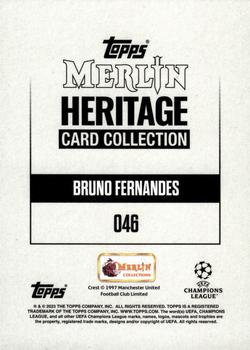 2023-24 Merlin Heritage UEFA Club Competitions #046 Bruno Fernandes Back
